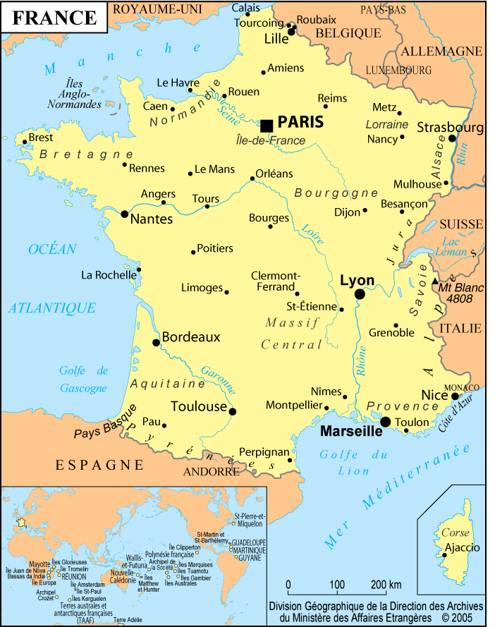 Die kleinen Unterschiede -1 Frankreich Zentralistischer Einheitsstaat Semipräsidielle Republik Außereuropäisches Staatsgebiet Departements et Regions Ourtre Mer (Gouadeloupe,