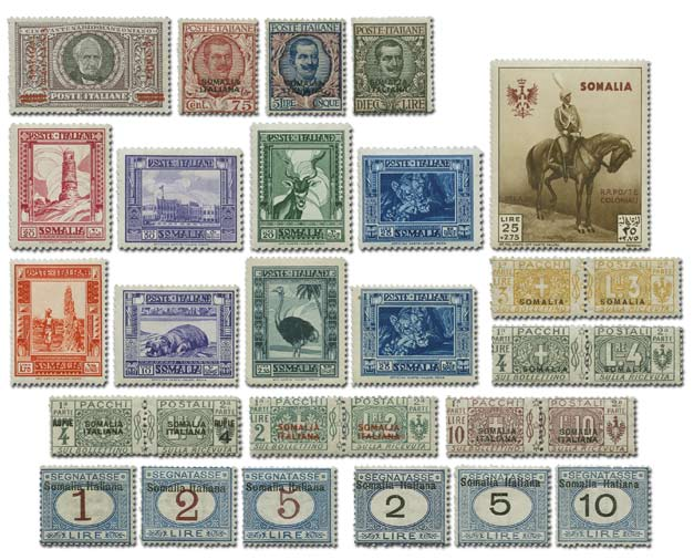 376 italienische kolonien japan Internationale Auktion 151 Italienisch-Somaliland 7836 F **/* 1.