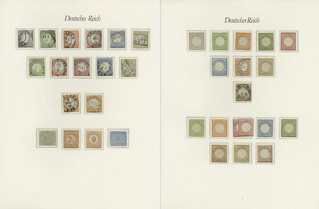 404 deutsches reich Deutsche Privatpostanstalten 8253 6 200 BERLIN 1885-1900, ca.