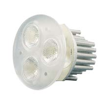 LED-TECHNIK POER LED Leuchtmittel D50-3 III Power LED Leuchtmittel D50-3 mit Rebel LEDs von Lumileds ideal zum Ausstausch von Halogen Reflektorlampen mit Ø 50mm Bis 80% Energieersparnis gegenüber