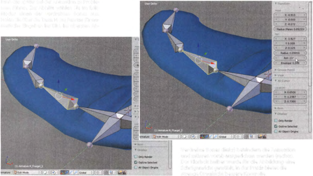 Prax1s I 3D Animation Über das Properties -Fenster kann man den Modifikator,.Subdivision Surface" (kurz: Subsurf) vorübergehend ausblenden.