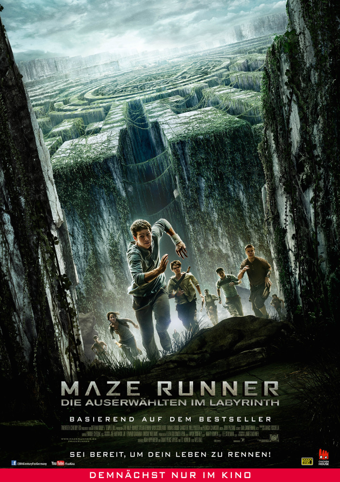 Presseinformation James Dashner Maze Runner Die Auserwählten im Labyrinth Endlich: Der Bestseller im Kino! Filmstart: 16.