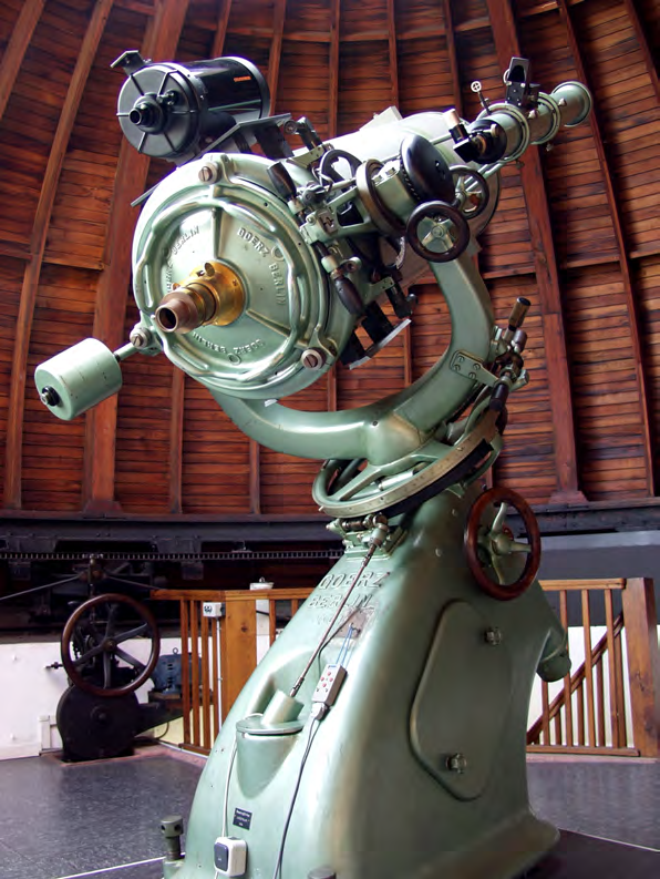 Gerhard Hartl März 2010 Seite:4 Der Zustand des Teleskops 2007 Der Goerz-Reflektor ist das Hauptinstrument der Ostkuppel der Sternwarte.