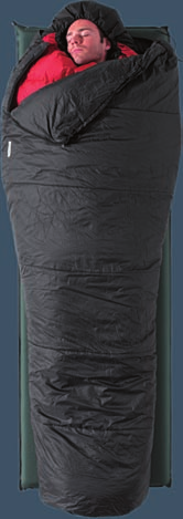 Cocoon Overbag Need a little more warmth from your current sleeping bag? Pull a Cocoon Overbag on over any mummy bag and you will add an extra 11,5 C / 20.