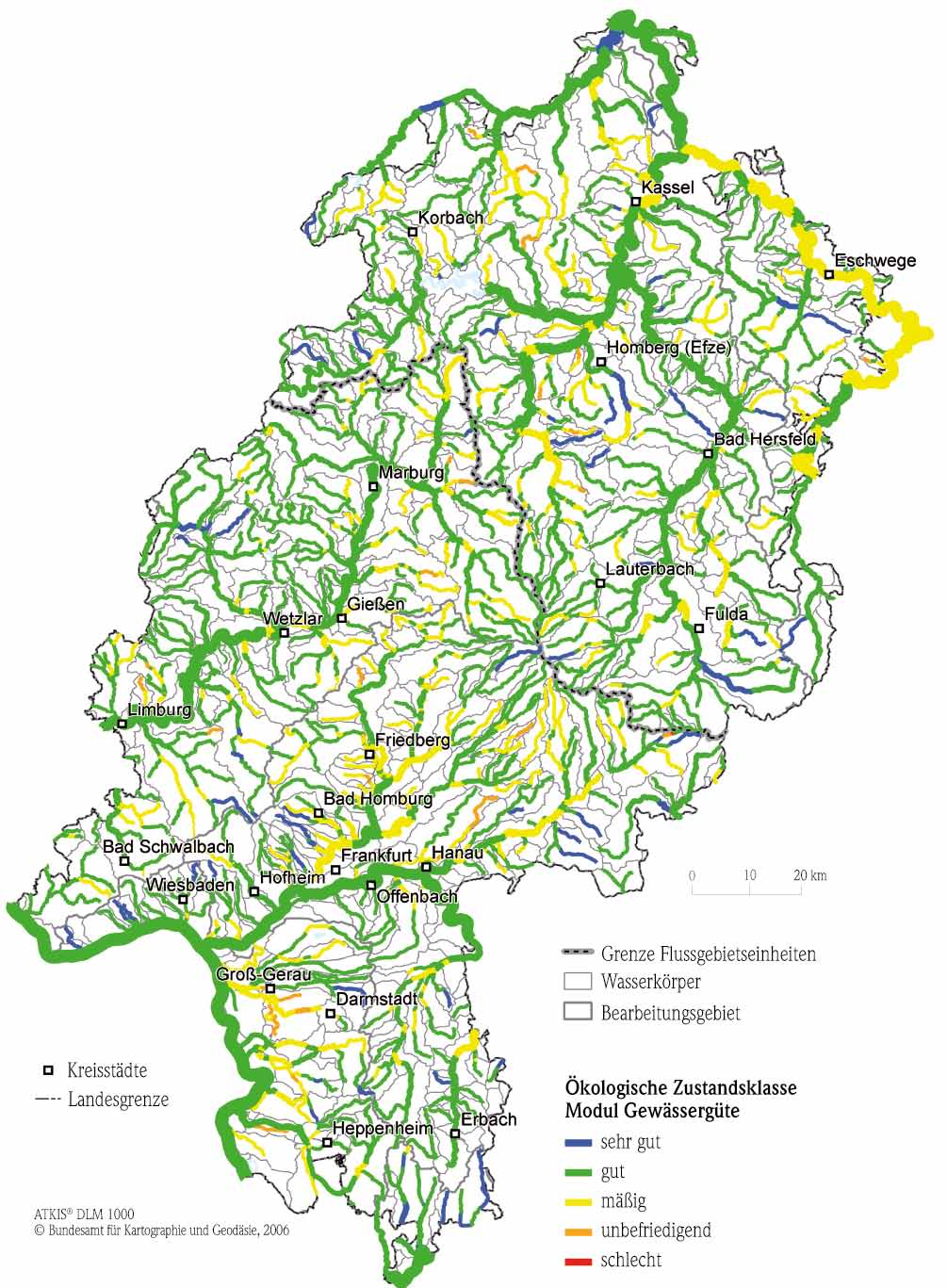 Hessisches Landesamt für Umwelt und Geologie saprobielle Situation verantwortlich ist.