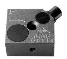 TriaialBeschleunigungsaufnehmer Triaial Accelerometers Eigenschaften Kleine Abmessungen MiniaturM5Steckverbindung ZentralDurchgangsbohrung zur einfachen Befestigung und Achsenjustierung KS943L für