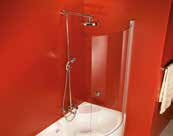 CLASSIC DuschMaster Rain für die Badewanne Wandverstellbarkeit von 15 mm zum Ausgleich von Fliesenspiegeln Duschmaster Rain jetzt neu mit Badewannenarmatur.