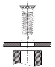 pneumatisch-hydraulisch PRESSTI Stempel Größe lang kurz weit T [mm] 16 16 50 L [mm] 68 34 32 Gewicht ca.