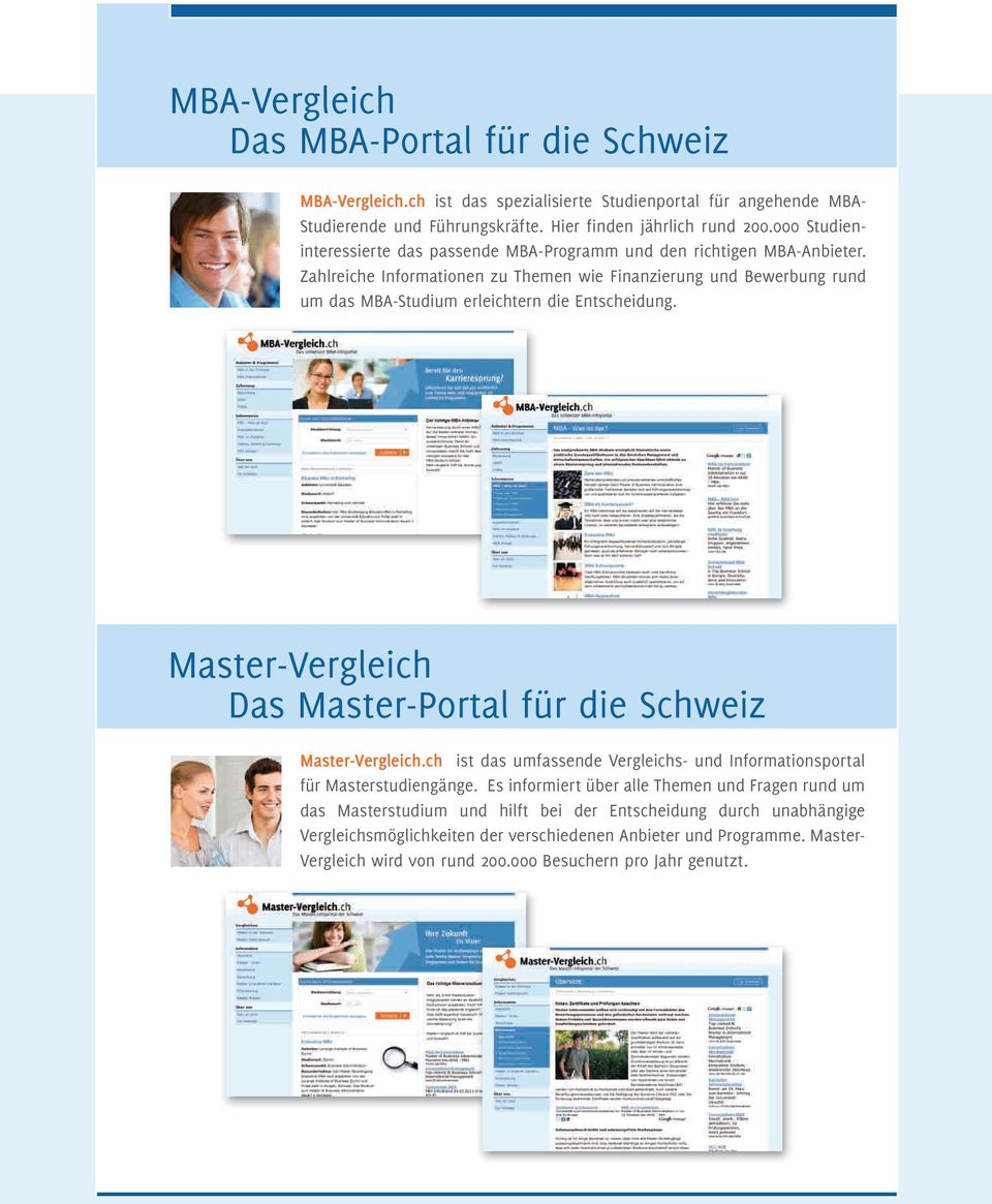 Entscheidung Master-Vergleich Das Master-Portal für die Schweiz Master-Vergleichch ist das umfassende Vergleichs- und Informationsportal für Masterstudiengänge Es informiert über alle Themen