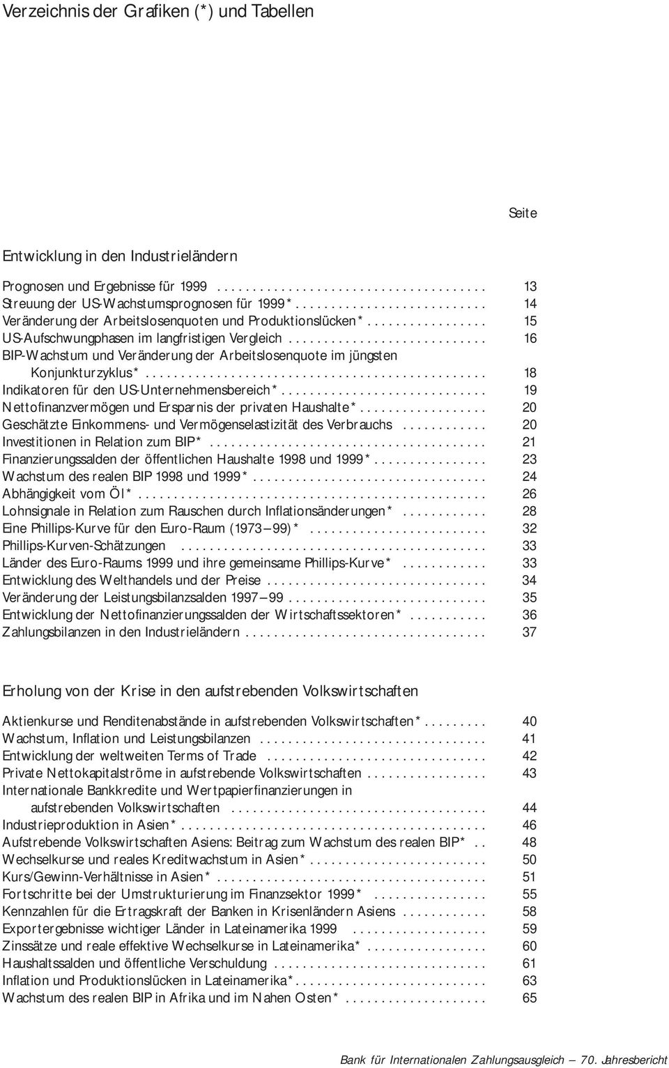 ........................... 16 BIP-Wachstum und Veränderung der Arbeitslosenquote im jüngsten Konjunkturzyklus*................................................ 18 Indikatoren für den US-Unternehmensbereich*.