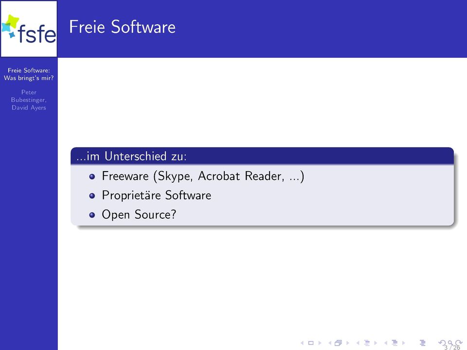 Freeware (Skype, Acrobat