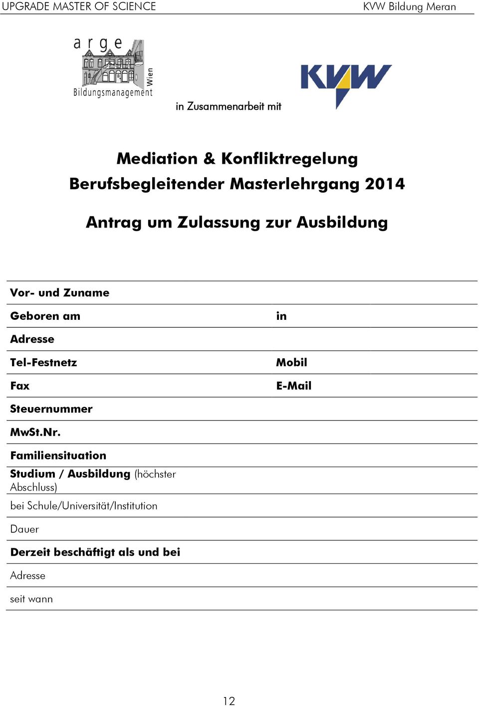 Mobil E-Mail Steuernummer MwSt.Nr.