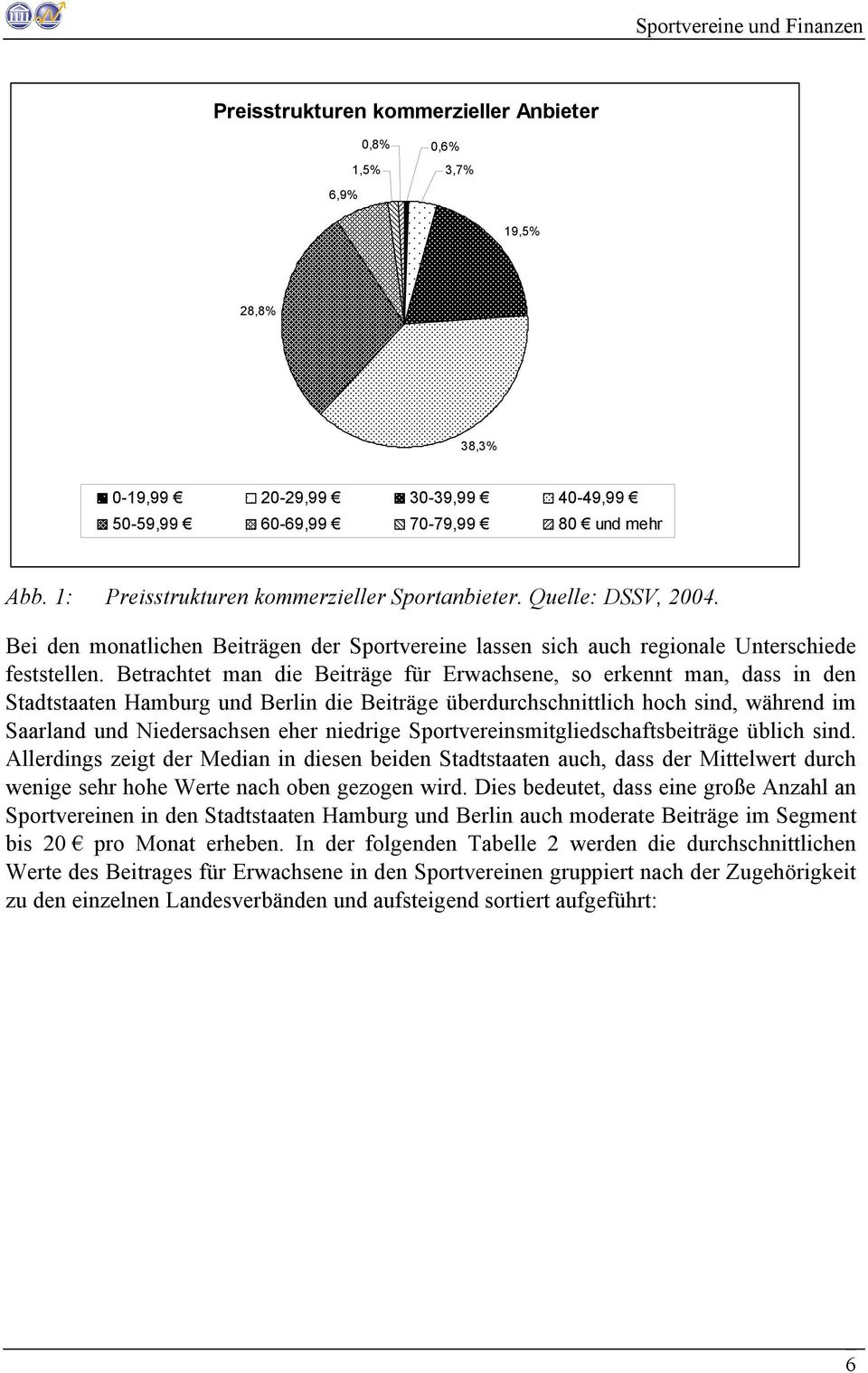 Betrachtet man die Beiträge für Erwachsene, so erkennt man, dass in den Stadtstaaten Hamburg und Berlin die Beiträge überdurchschnittlich hoch sind, während im Saarland und Niedersachsen eher