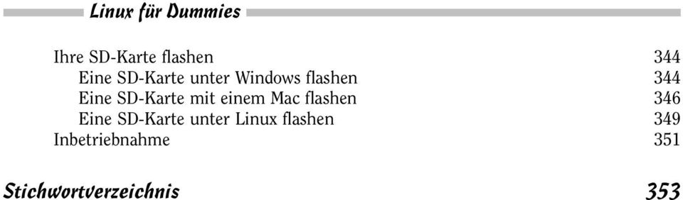 mit einem Mac flashen 346 Eine SD-Karte unter Linux