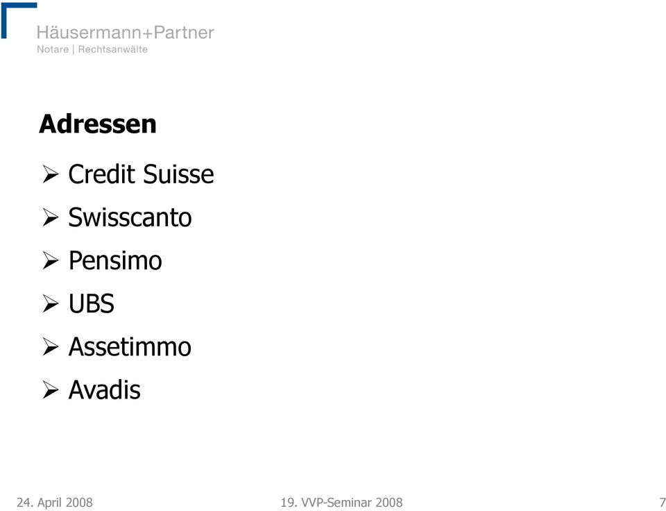 Pensimo UBS Assetimmo
