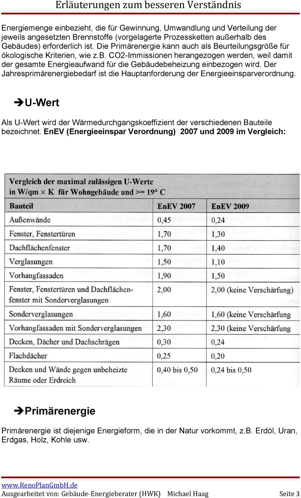 CO2-Immissionen herangezogen werden, weil damit der gesamte Energieaufwand für die Gebäudebeheizung einbezogen wird.