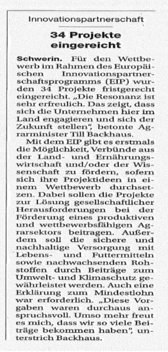 Bauernzeitung v. 25.07.