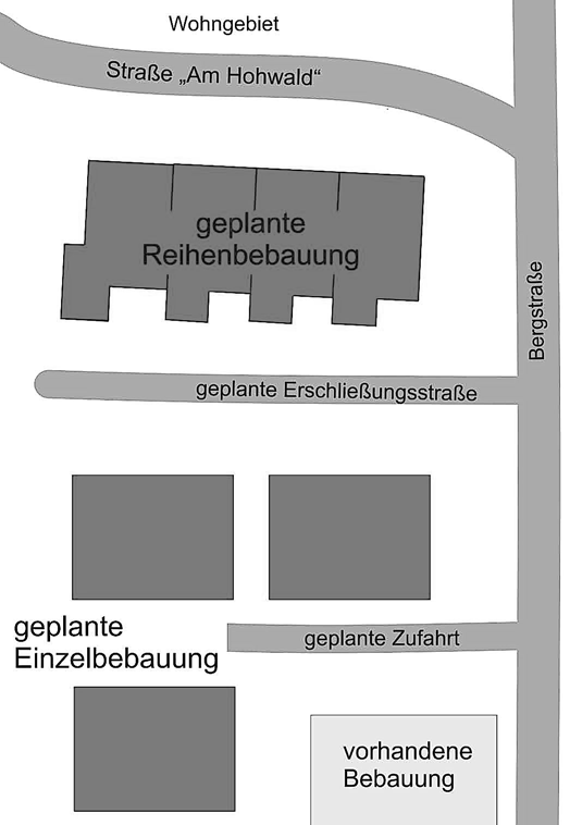 Nr. 14/2012 Neustadt in Sachsen 5 Nächster neuer Wohnstandort wird bereits vorbereitet Vor mehr als 10 Jahren wurde ein Bebauungsplan für den Bereich Klötzerplan einschließlich der angrenzenden