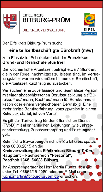 Seite 8 Ausgabe 22/2015 KreisNachrichten Bitburg-Prüm 25-jähriges Jubiläum Chor Cantando Messerich Zum Auftakt der Jubiläumsfeierlichkeiten zu seinem 25-jährigen Bestehen widmet sich der Chor