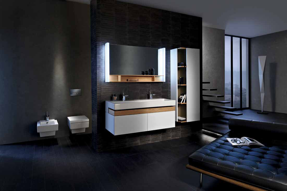 Badezimmerkollektionen Kollektionen - Terrace 23 Terrace Zeitlose Form und innovative Technologie machen Terrace zur idealen Kollektion für das moderne Zuhause.
