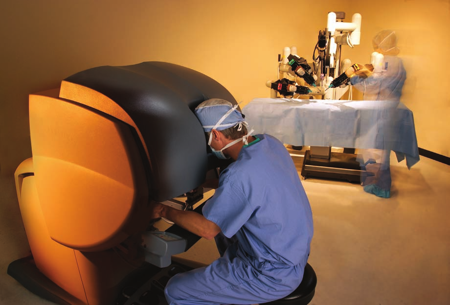 Die Technologie, die dieses ermöglicht: da Vinci Das da Vinci Surgical System wird durch eine hochmoderne Robotertechnologie unterstützt.