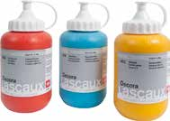Wasserfarben (Gouache) in Flaschen Caran d'ache Gouache ECO Die umweltfreundliche, komplett in der Schweiz hergestellte Farbe, besteht aus 80 % natürlichen Inhaltsstoffen (ausser Neonfarben) und