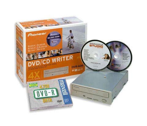 Willich, 23. Mai 2003: Pioneer Deutschland gibt die Einführung seines neuen DVD/CD- Brenners mit internem ATAPI-Anschluss für Windows bekannt.