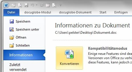 MS Word Word 2010 stürzt ab Befehl stehen lässt, erscheint Start Registerkarte Formatvorlage Formatvorlage (StyleGalleryClassic). 6.