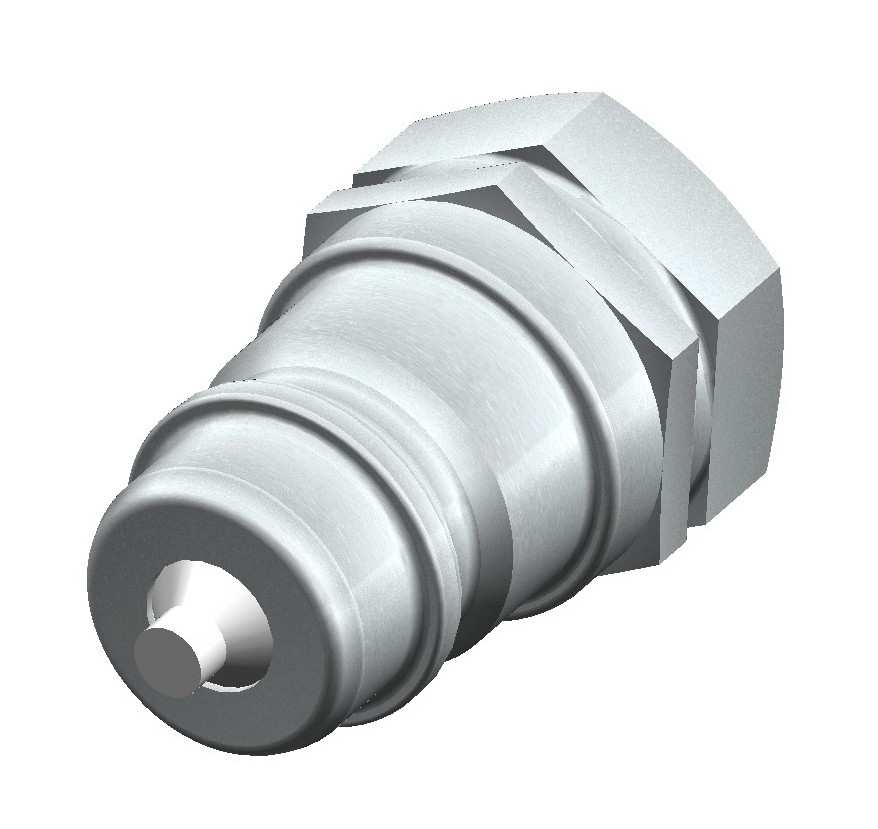 Stahl verzinkt (Cr3) Anwendung: Schnellverschlusskupplungen sind beidseitig absperrende Steckkupplungen mit Kugelverriegelung.