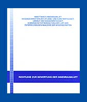Information Wegweiser und Richtlinie Bewertung der Innenraumluft online unter: www.lebensministerium.