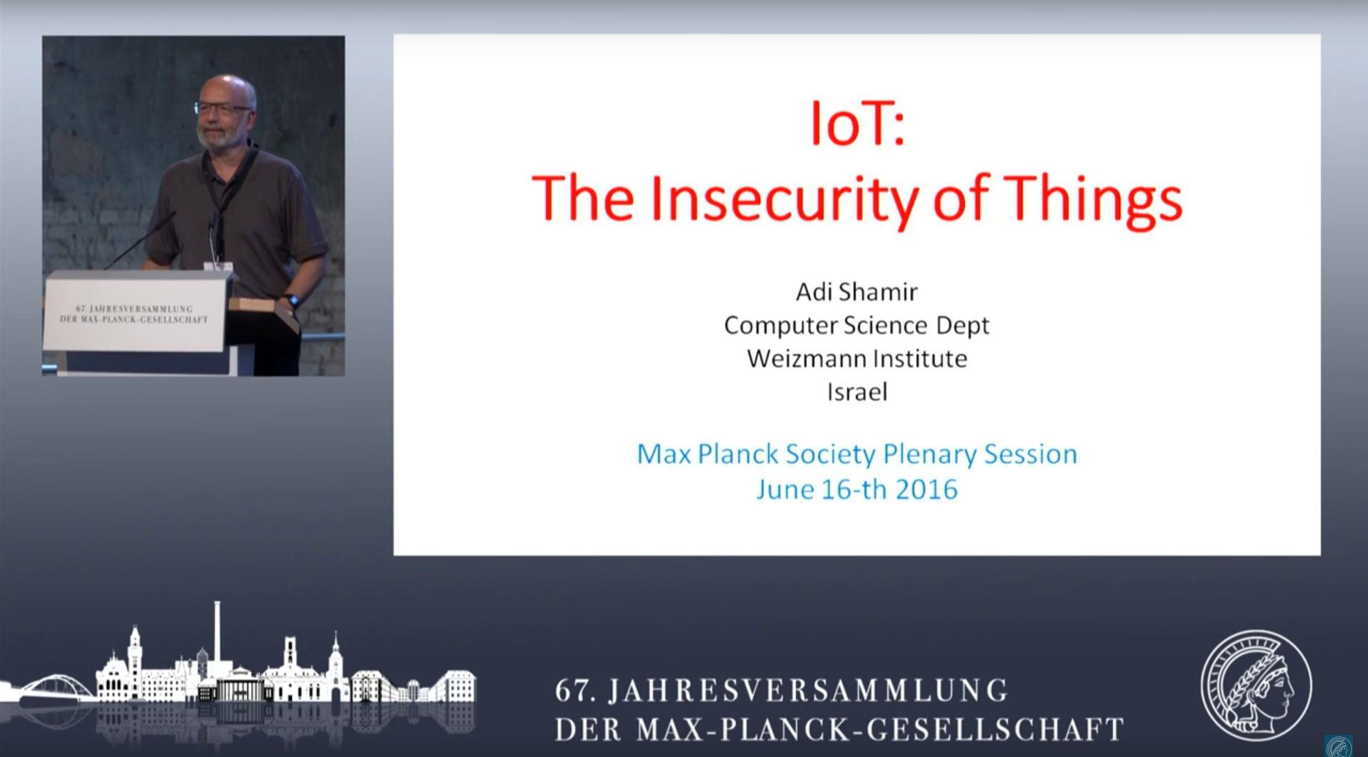 The Insecurity of Things (https://www.mpg.