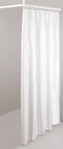 .1 Duschvorhänge Shower curtains Höhe 2000 mm, Breite mm, height 2000mm, width mm, für Duschvorhangstange 700.381 for shower curtain rail 700.