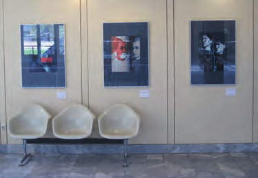 Besuchen Sie die AKH-Galerie In der AKH-Galerie über der Eingangshalle können Sie Ausstellungen interessanter Künstlerinnen und Künstler besichtigen.