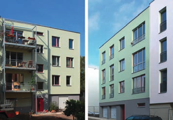 Foto: Bisch.Otteni Architekten und Innenarchitekten 6100-1009 Mehrfamilienhaus (8 WE) - Passivhaus Bisch.