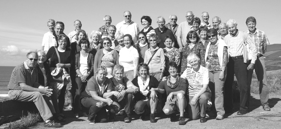 Die 35-Personen starke Reisegruppe startete am 22.7.2013 von Düsseldorf aus Richtung Dublin, um die Grüne Insel zu erkunden.