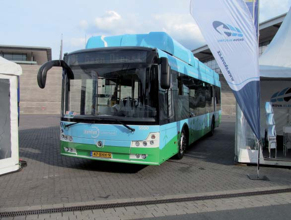 Solbus Solcity 12 E (Vertrieb Deutschland EBE Europa) Polnischer Busbauer mit Schwerpunkt alternative Antriebe Zurzeit in Restrukturierung,