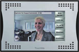 BAUDISCH OEM Türinnensprechstelle TouchMe Multifunktionale Innensprechstelle mit Touch-Display 7# (17,78 cm) und hoher Bildschirmauflösung Intuitive Bedienerführung Mikrofon und Lautsprecher