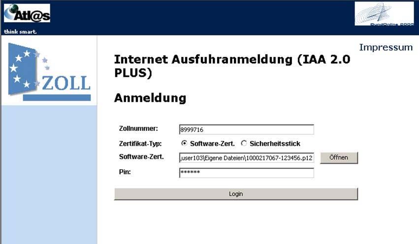 Internetadresse: www.ausfuhrplus.