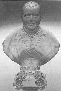 Abb. 2012-2/26-06 Büste Papst Pius IX. (Papst 1846-1878, gest.