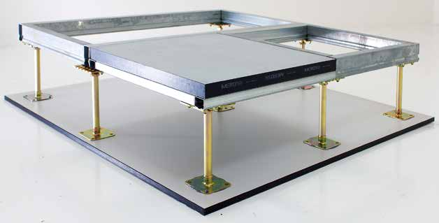 Doppelboden Doppelboden MERO Spitze bei Doppelbodensystemen auf dem Markt, was die Angebotsbreite und Qualität betrifft, sind die Produkte der deutschen Firma MERO Systeme GmbH.