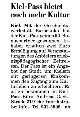 Kieler Nachrichten 17.10.