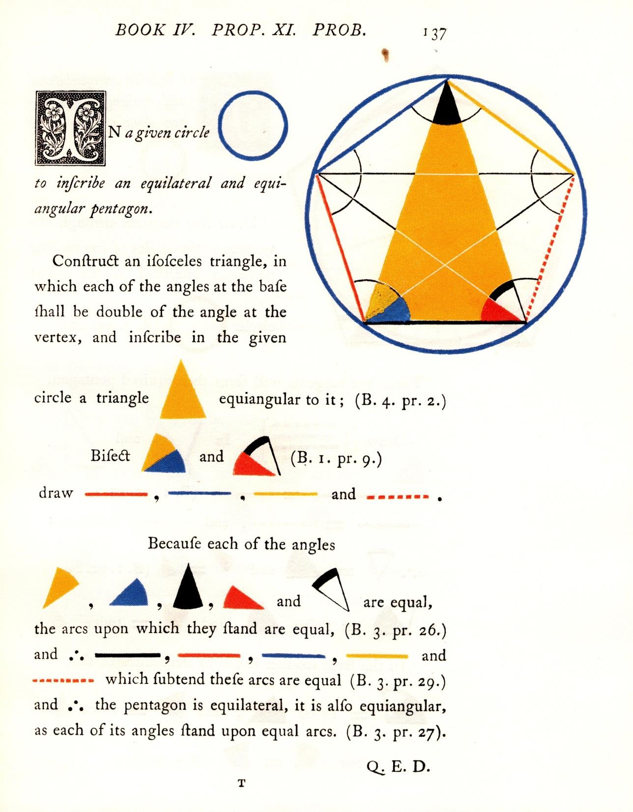 farbige Euklid-Ausgabe