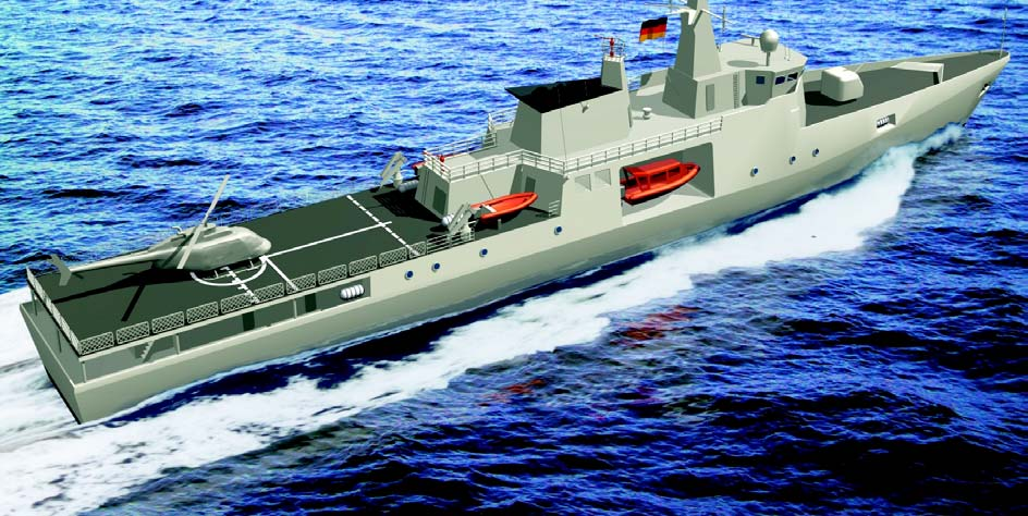 Bild 9: Projekt OPV-1400 SAR für die Türkische Marine Die türkische Ausschreibung wurde zwischenzeitlich zurückgestellt und lebt nunmehr seit Juli diesen Jahres wieder auf.