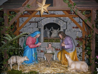 O du fröhliche O du fröhliche, O du selige, Gnadenbringende Weihnachtszeit. Welt ging verloren, Christ ward geboren, Freue, freue dich, o Christenheit!