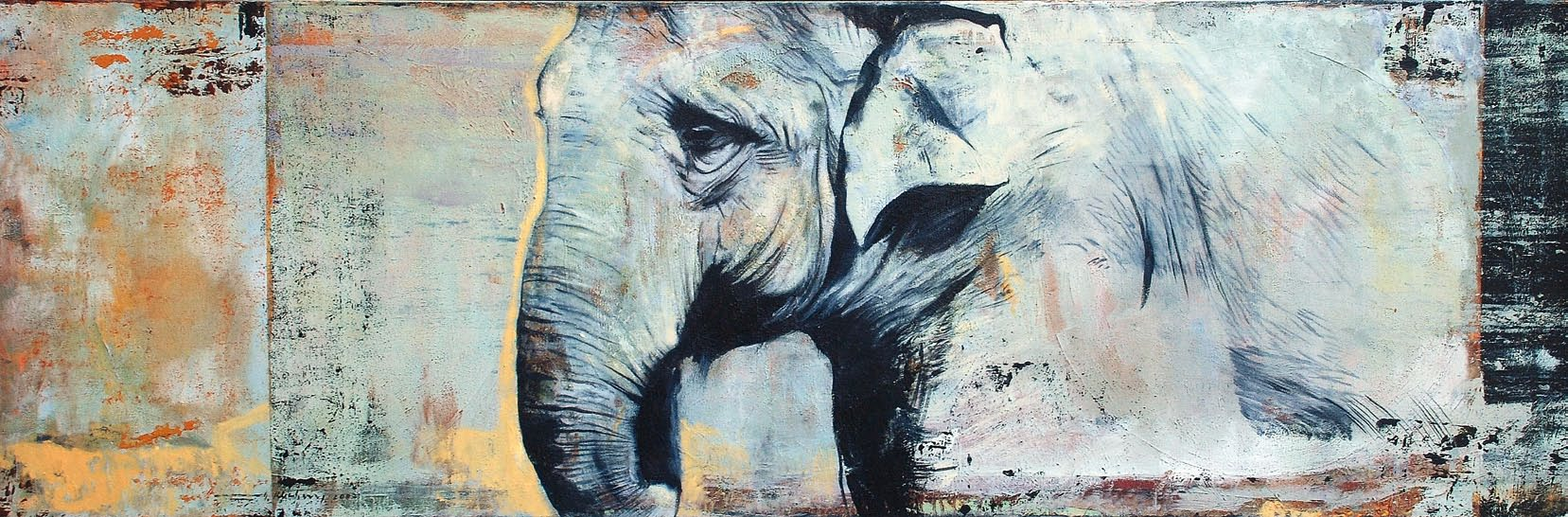 Elefant 50 x150 cm 2007 Folgende Seite: Die