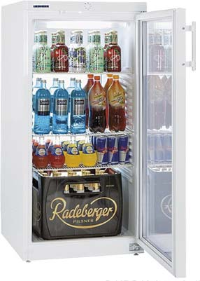 8. Kühlschränke & Fassvorkühler Glastürkühlschränke, Kühlschränke mit statischer Kühlung Glastürkühlschrank BC11 mit statischer Kühlung Nutzinhalt............................. 115 ltr.