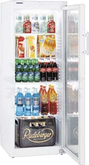 8. Kühlschränke & Fassvorkühler Kühlschränke, Glastürkühlschränke mit Umluftkühlung, Kühlschränke mit statischer Kühlung Glastürkühlschrank CD 35 WEISS mit Umluftkühlung Bruttoinhalt............................ 35 ltr.