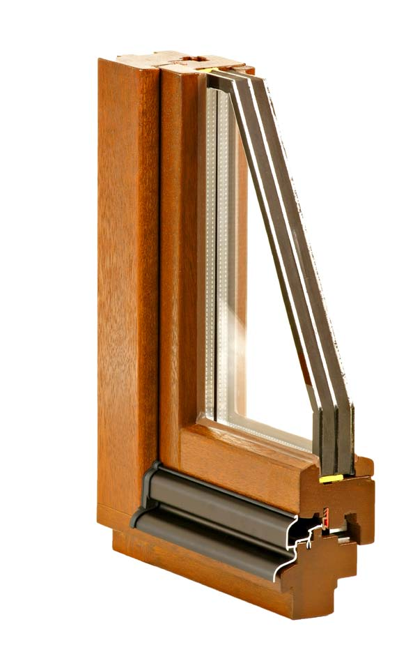 Unser Fenster Standard IV 68 und IV 78 Besonderheiten: Rahmenstärke 68 mm Standardglasleiste überfälzt Kantenradien 6 mm Regenschiene keine thermische Trennung Besonderheiten: Rahmenstärke 78 mm