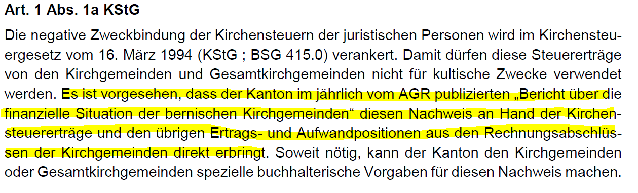 HRM2 im Dienste des neuen Gesetzes über die Landeskirchen 1. Was will das total revidierte Kirchengesetz?