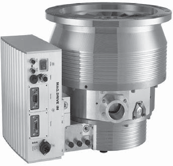 MAG INTEGRA - Magnetische Rotor-Lagerung mit integriertem Frequenzwandler, mit Compound-Stufe TURBOVAC MAG W 1300 ip(l) bis 2200 ip(l) Typische Anwendungen - PVD-Beschichtungsanlagen -